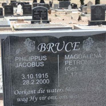 BRUCE Philippus Jacobus 1915-2000 &amp; Magdalena Petronella ELLIS