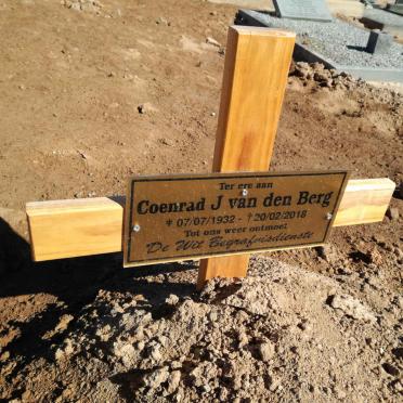 BERG Coenrad J., van den 1932-2018