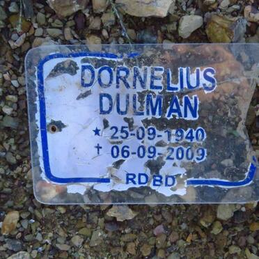DULMAN Dornelius 1940-2009