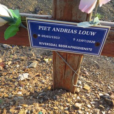 LOUW Piet Andrias 1953-2020