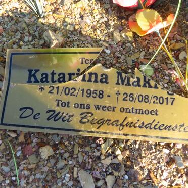 MAKRIGA Katarina 1958-2017