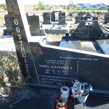 OOSTHUIZEN Daniel Alexander R. 1933-2001