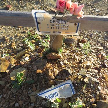 OERSON Dawid 1972-2009