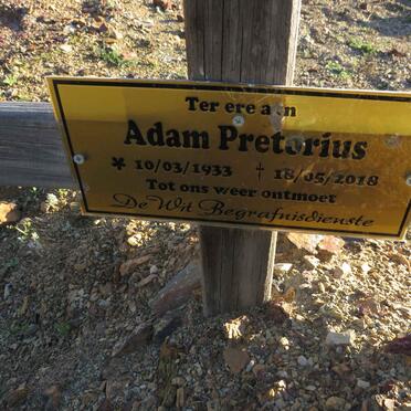 PRETORIUS Adam 1933-2018