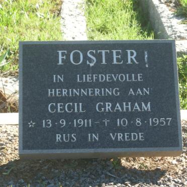 FOSTER Cecil Graham 1911-1957