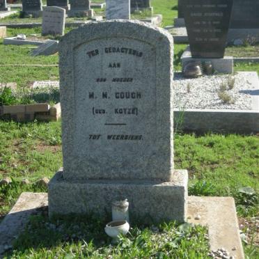 GOUCH M.M. nee KOTZE