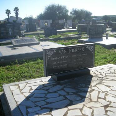 NIEKERK Adriaan Pieter, van 1900-1986 &amp; Anna AGENBAG 1904-1996