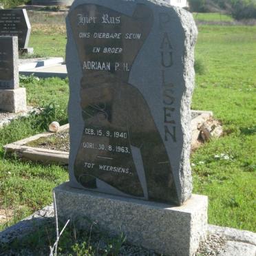 PAULSEN Adriaan P.H. 1940-1963