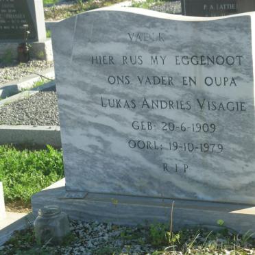 VISAGIE Lukas Andries 1909-1979