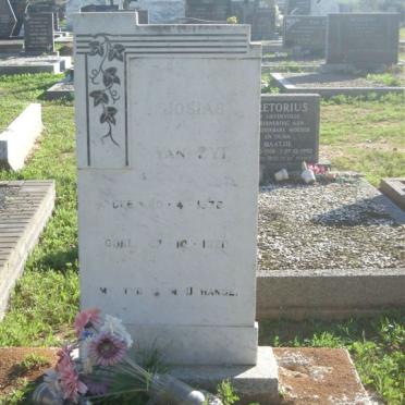 ZYL Josias, van 1936-1970