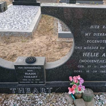 THEART Helie A. 1917-1985 :: THEART Riaan 1960-2002