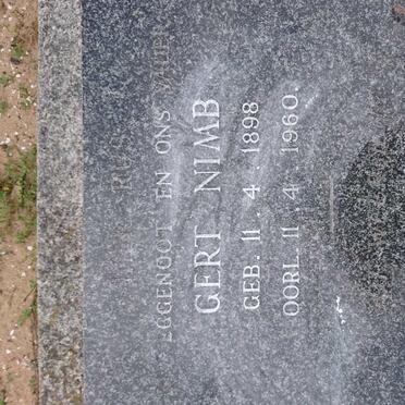NIMB Gert 1898-1960