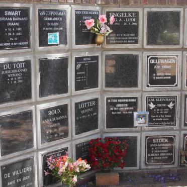 WALL OF REMEMBRANCE # 1