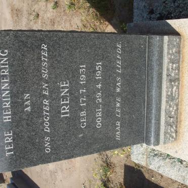 NEETHLING Irene 1931-1951