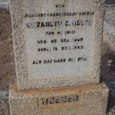 NOLTE Elizabeth C. nee du TOIT 1862-1943