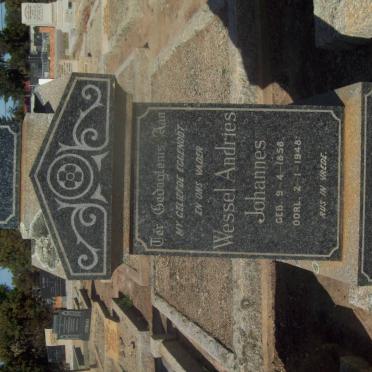 PRETORIUS Wessel Andries Johannes 1858-1948