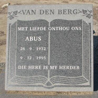 BERG Abus, van den 1932-1995
