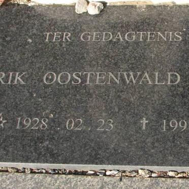 NOTHNAGEL Hendrik Oostenwald 1928-1997
