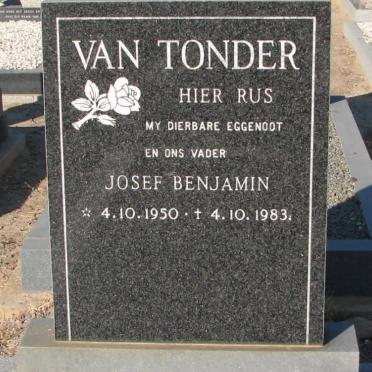 TONDER Josef Benjamin, van 1950-1983