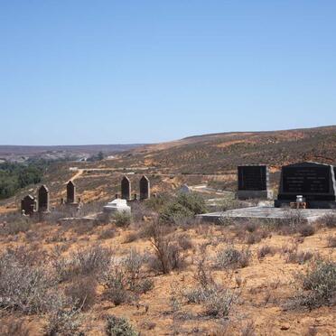 Western Cape, VREDENDAL district, Vredendal, Bakleiplaas 278, Gordonia, farm cemetery