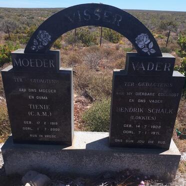 VISSER Hendrik Schalk 1908-1971 &amp; C.A.M. 1919-2002