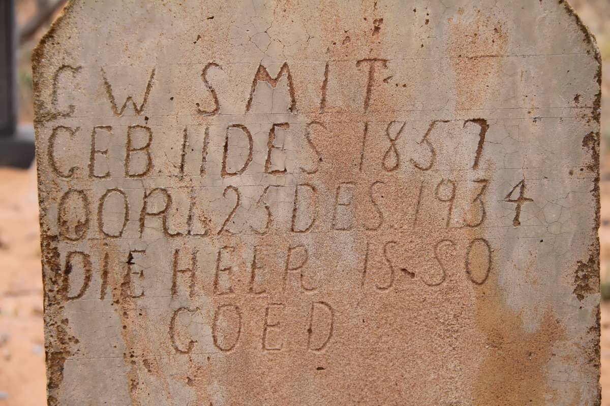 SMIT C.W. 1857-1934