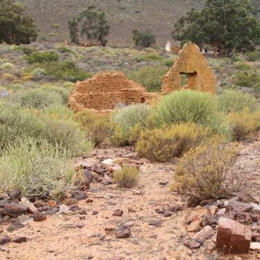 1. Ruins of an old house near the burial grounds