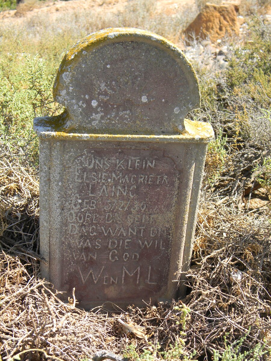 LAING Elsie Magrieta 1930-1930