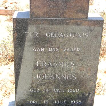 ZYL Erasmus Johannes, van 1890-1958