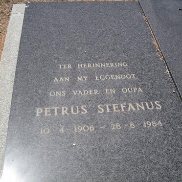 HAASBROEK Petrus Stefanus 1908-1984 