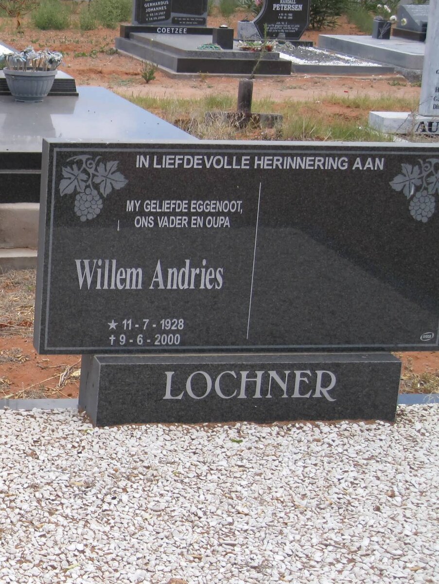 LOCHNER Willem Andries 1928-2000
