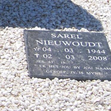 NIEUWOUDT Sarel 1944-2008