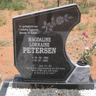 PETERSEN Magdaline Lorraine 1964-2005