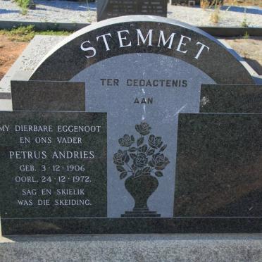 STEMMET Petrus Andries 1906-1972