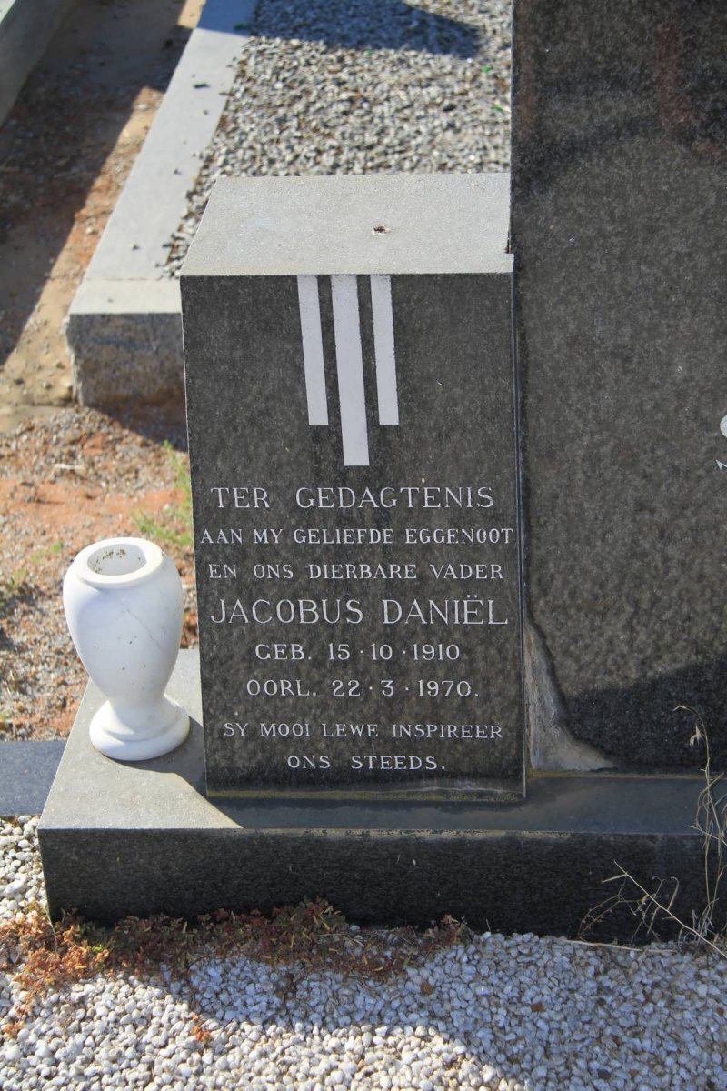 STEMMET Jacobus Daniël 1910-1970