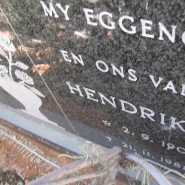 VRIES Hendrik A., de 1901-1981