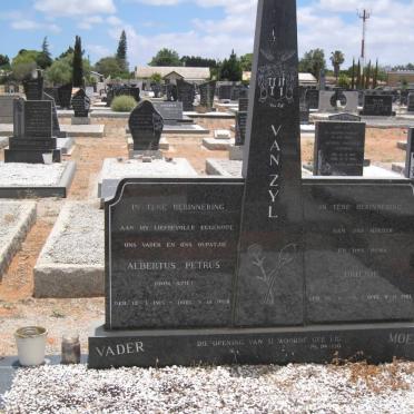 ZYL Albertus Petrus, van 1915-1968 &amp; Drienie 1919-1981