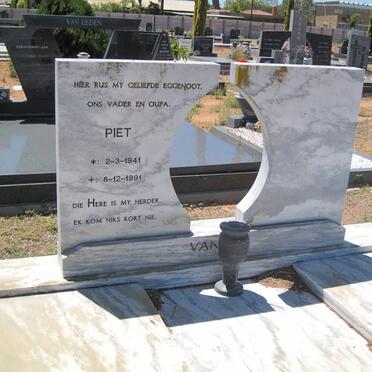 ZYL Piet, van 1941-1991