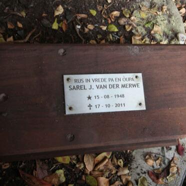 MERWE Sarel J., van der 1948-2011