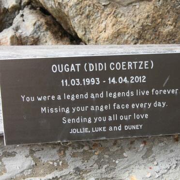 COERTZE Didi 1993-2012