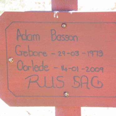 BASSON Adam 1973-2009