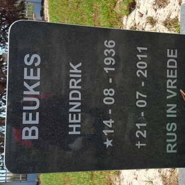BEUKES Hendrik 1936-2011