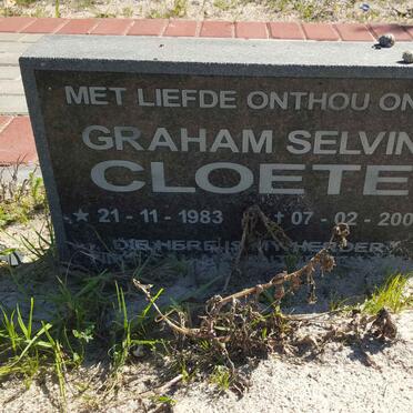 CLOETE Graham Selvin 1983-2002