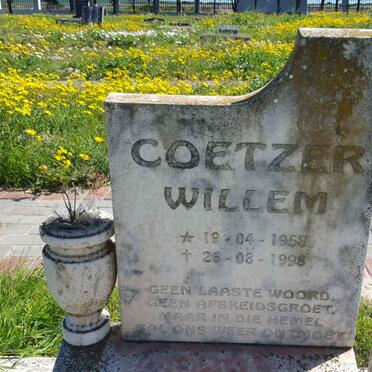 COETZER Willem 1958-1998