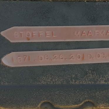 MAARMAN Stoffel 1971-1010
