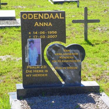 ODENDAAL Anna 1956-2007