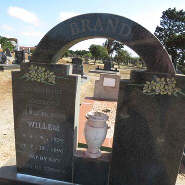 BRAND Willem 1939-1996