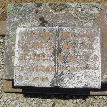 BESTBIER Matthys M. -1936 &amp; Elizabeth HUYSAMEN -1938