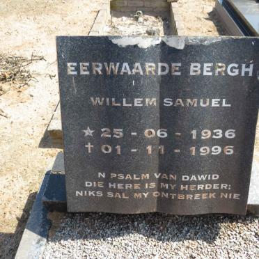 BERGH Willem Samuel 1936-1996