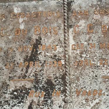 BOIS F.G., du 1843-1929 &amp; C.C. 1854-1940